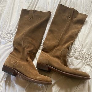 Frye suede boots